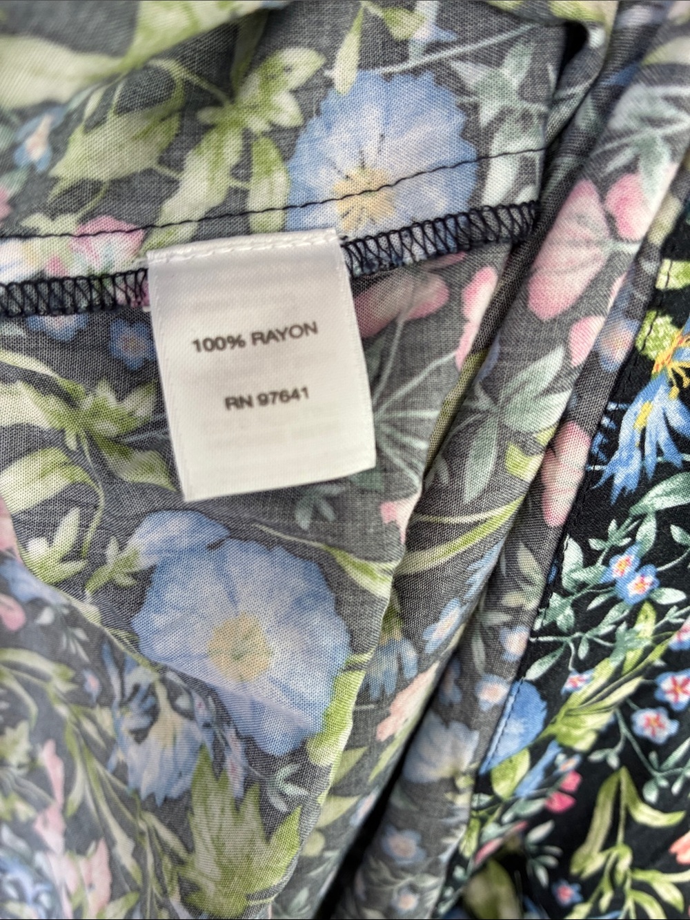 J. Jill Floral Meadow Sleeveless Button Down Shirt Dress Pockets Size Medium - Picture 7 of 17